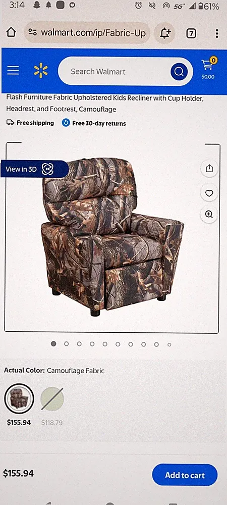 Kids Recliner